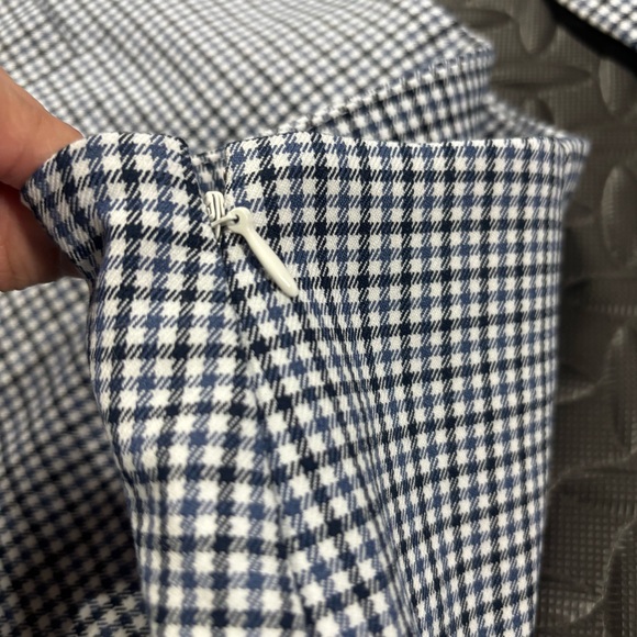 LOFT Houndstooth Blazer & Skirt Set Navy White NWT Mixed Sizes 12 / 14 - Picture 10 of 16